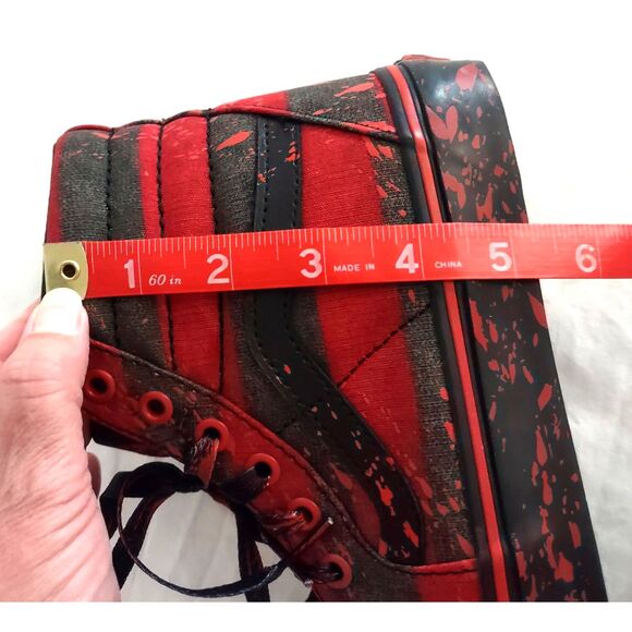 Vans Rare Limited Edition Nightmare On Elm Street Freddy Krueger SK8-Hi Sneakers - Picture 13 of 15